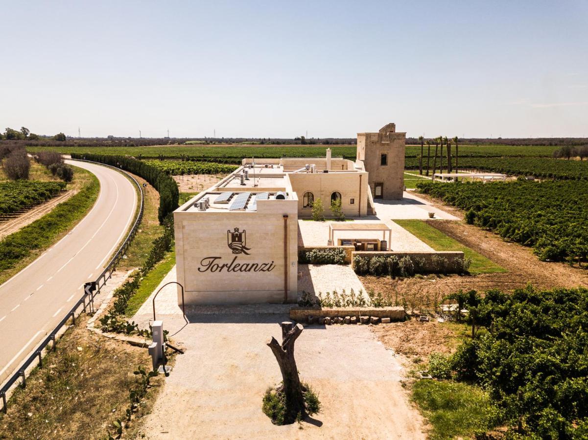 Masseria Torleanzi Wine Relais San Pietro Vernotico Exterior foto