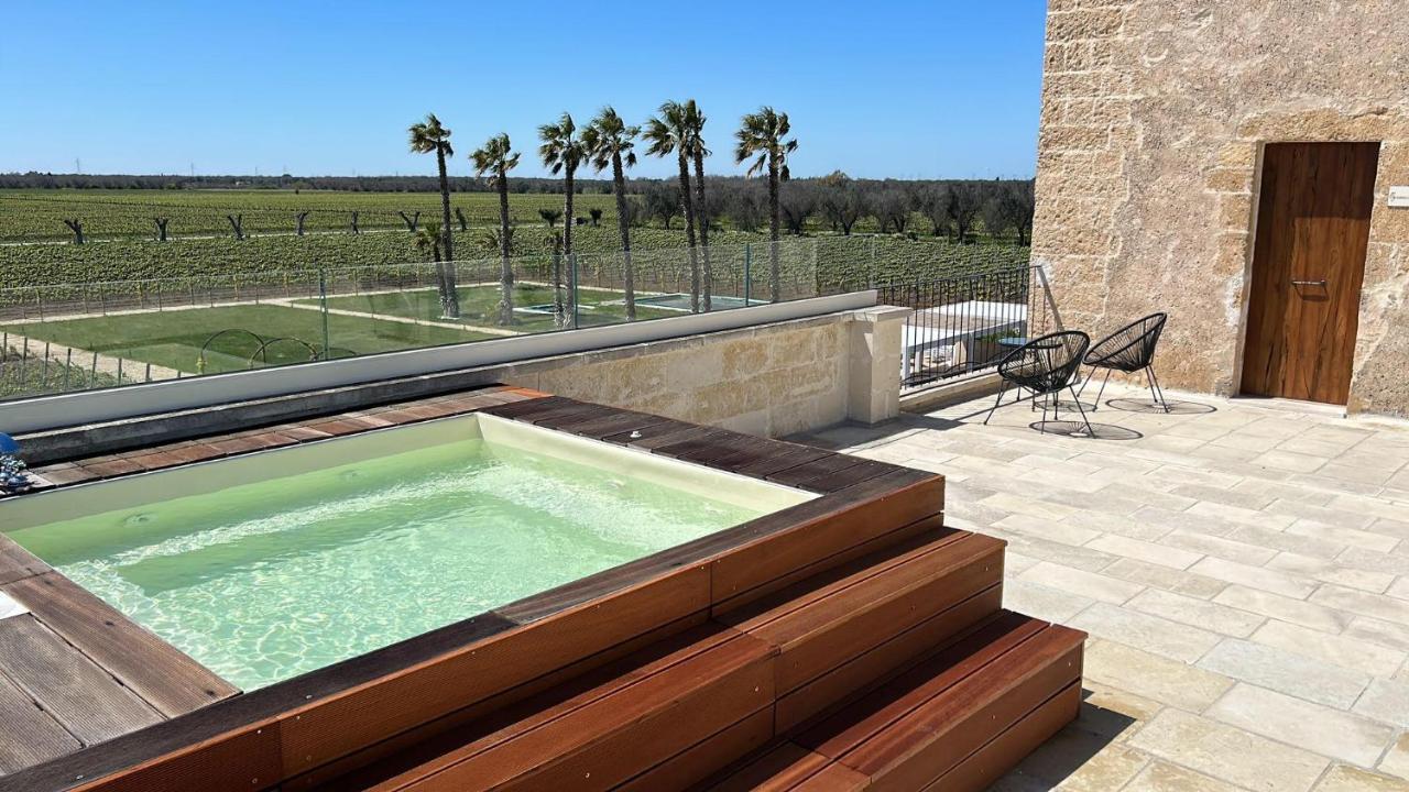 Masseria Torleanzi Wine Relais San Pietro Vernotico Exterior foto